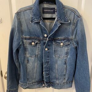 Calvin Klein Collection Light Blue Jean Jacket